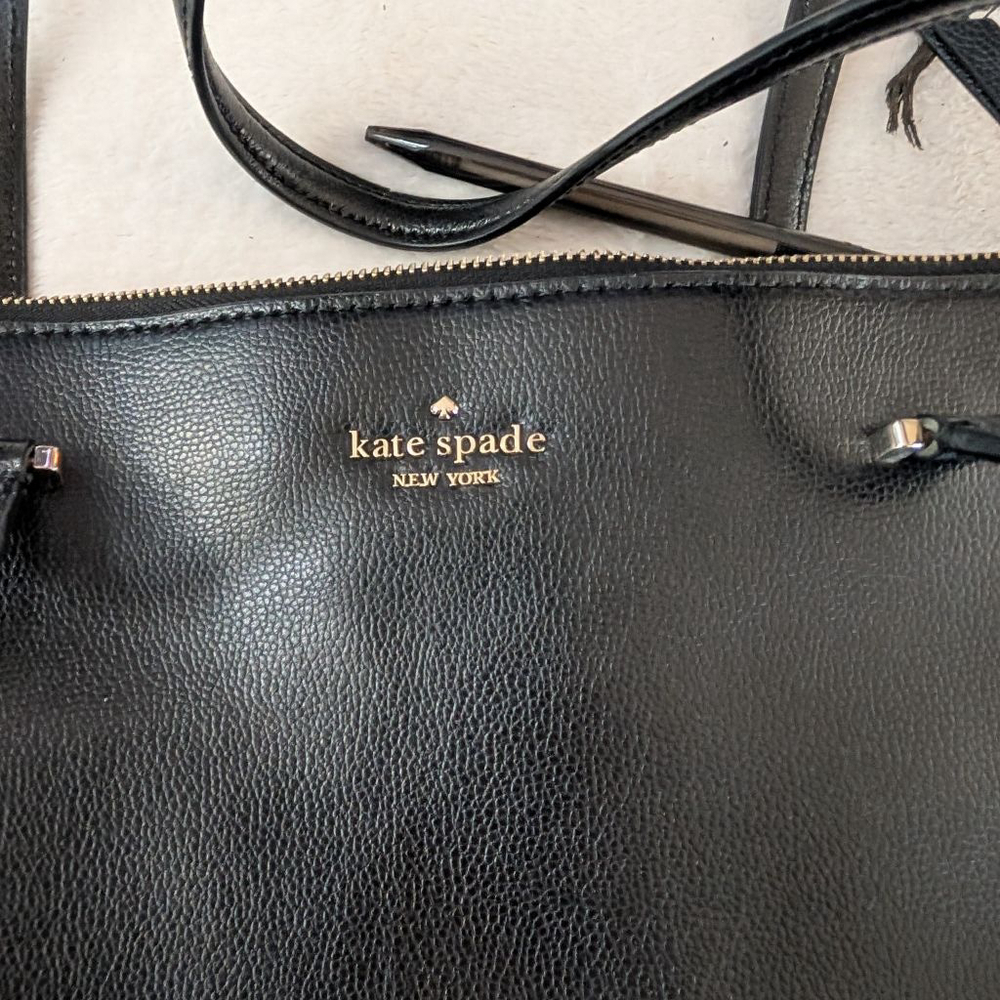 Kate Spade Kona Patterson Drive Black and White Tote - See Notes - Picture 13 of 15